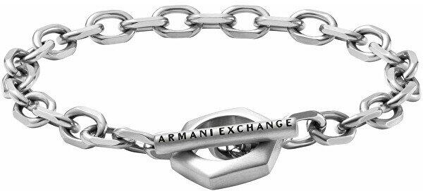Vásárlás: Armani Exchange Divatos férfi acél karkötő AXG0103040 Karkötő,  karlánc árak összehasonlítása, Armani Exchange Divatos férfi acél karkötő  AXG 0103040 boltok