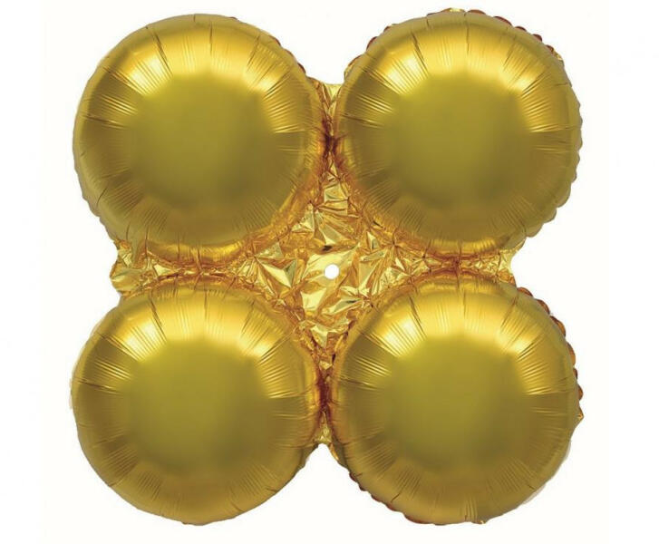 Gold, Arany léggömb tartó 90 cm (WP) (MLG314281) - kidsfashion