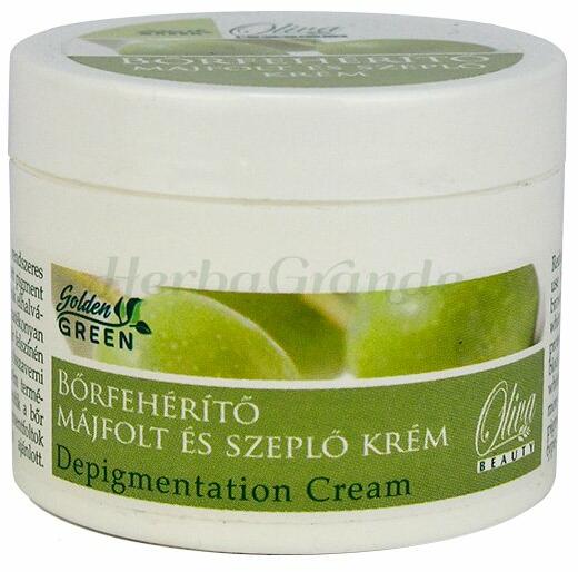 Oliva Beauty bőrfehérítő májfolt és szeplőkrém 100 ml