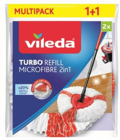 Vileda Rezerva mop Vileda turbo 2in1 multipack (F22274) (Echipamente de  curăţenie) - Preturi