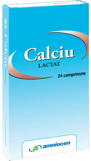 Calciu Lactat - 24 cpr
