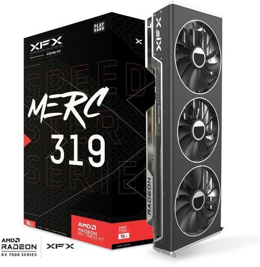Speedster MERC 319 Radeon RX 7800 XT 16G GDDR6 BLACK Edition (RX-78TMERCB9)