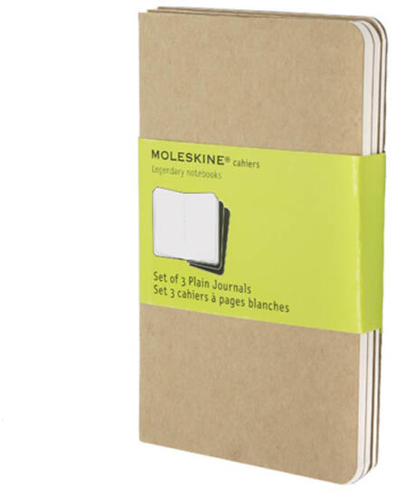 QP413 Cahier puhafedeles sima jegyzetfüzet 9x14cm 3db (7500092001)