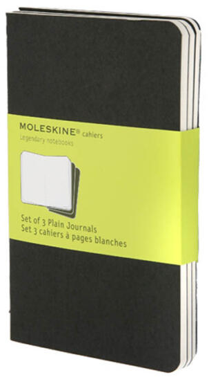 QP313 Cahier puhafedeles sima jegyzetfüzet 9x14cm 3db (7500092000)