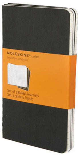 QP311 Cahier puhafedeles vonalas jegyzetfüzet 9x14cm 3db (7500091000)
