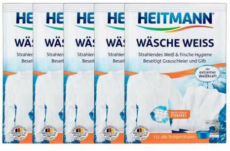 Heitmann Inalbitor praf pentru rufe albe Heitmann (5x50g)  (kotegelt_BH-3512) (Aditiv pentru rufe) - Preturi
