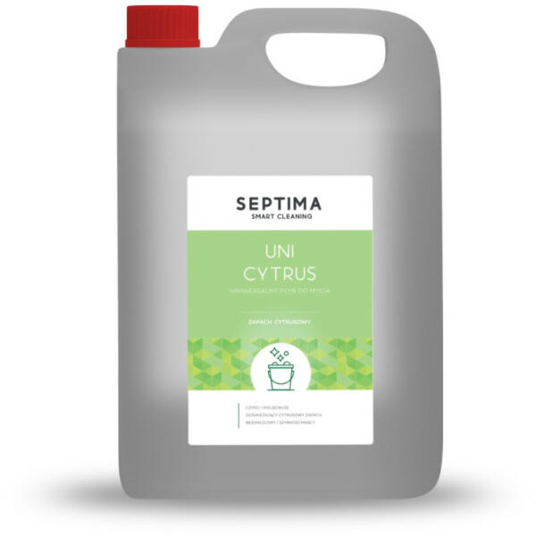 Általános tisztítófolyadék 5 L Septima Uni Cytrus