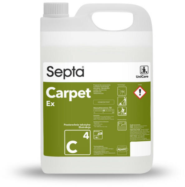 Extrakciós szőnyegtisztítószer SEPTA CARPET EX C4 5L