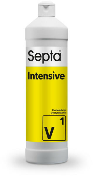 Erős padlótisztítószer zsír és olaj szennyeződések tisztításához SEPTA INTENSIVE V1 1L