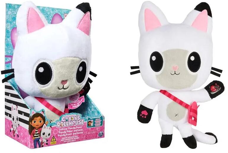 Gabi babaháza: Beszélő Pandi Pajti plüssfigura - 33 cm (6061679)