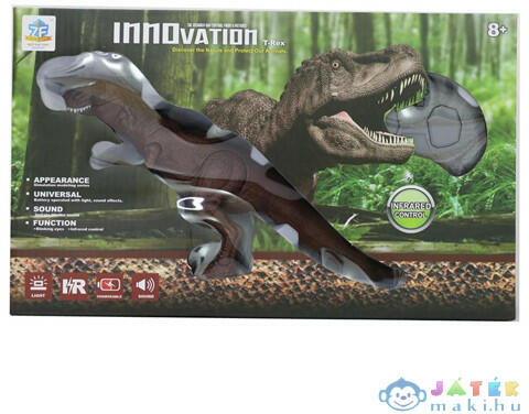 Távirányítós T-Rex fénnyel és hanggal (MKL172049)
