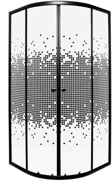 Pixel Black 90 round (PIXEL-90-BL-SOLO)