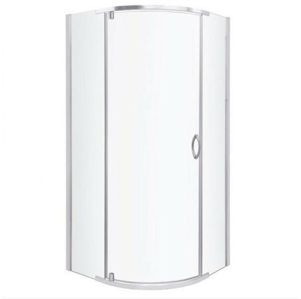 Splash 79x79x206 cm + tray round (SPLASH80TALCAVAL)