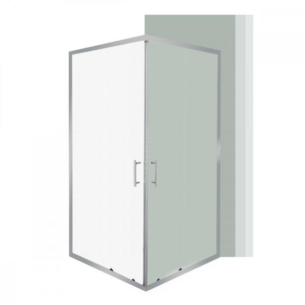 Spirit Clear 80x80x180 cm square (SC80A)