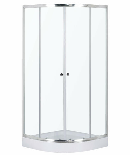 Leo 80 Chrome + tray round (LEO80-CHR-TRAY)