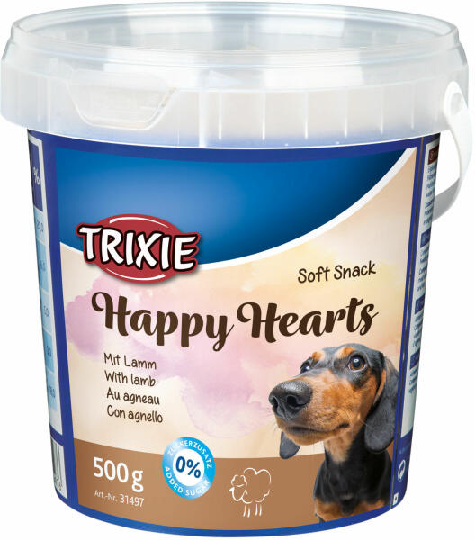 Soft Snack Happy Hearts Lamb bárányhúsos 500 g (31497)