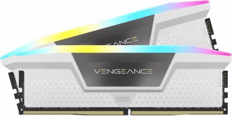 VENGEANCE RGB 32GB (2x16GB) DDR5 6000MHz CMH32GX5M2E6000C36W