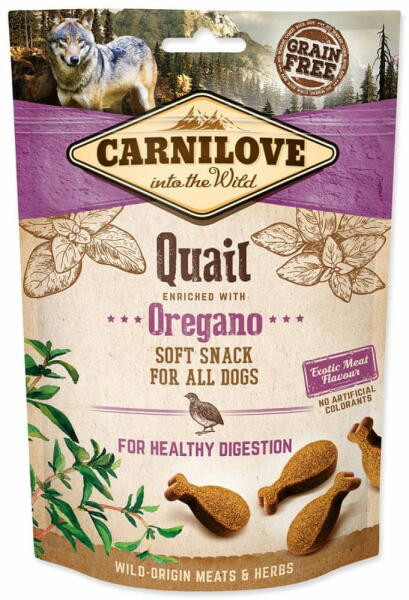 Semi Moist Snack fürj és oregánó 200 g