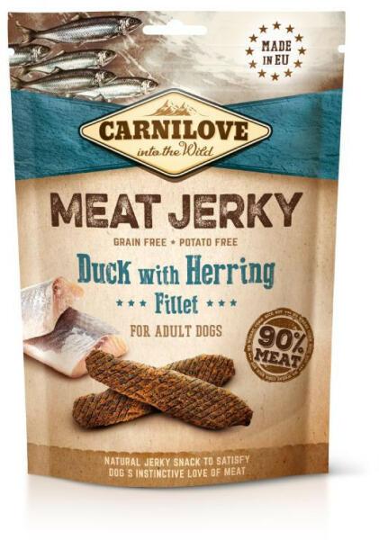 Jerky Snack Duck with Herring kacsa és hering 100 g