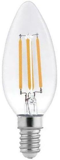 LED Izzó FILAMENT C35 E14/4W/230V 3000K ND3624 (ND3624)
