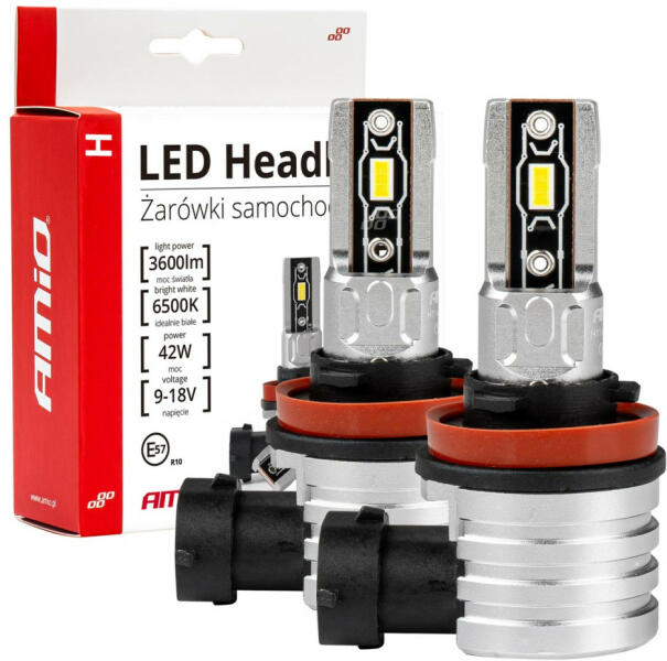Vásárlás: AMiO LED szett H8-H9-H11 helyére 42W mini (03333) Autó izzó árak  összehasonlítása, LED szett H 8 H 9 H 11 helyére 42 W mini 03333 boltok