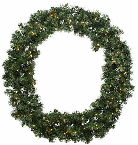 LED karácsonyi koszorú 60 cm (40101607)