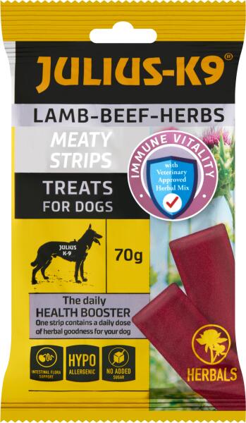 Meaty Strips báránnyal marhával gyógynövénnyel 70 g