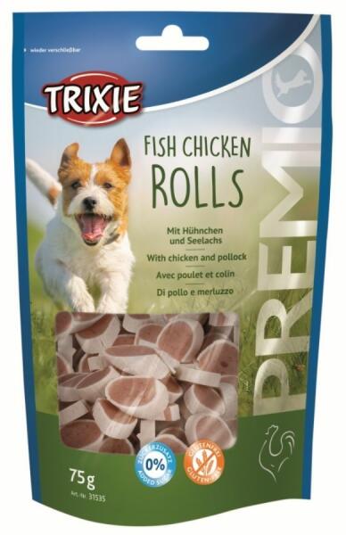 Premio Rolls csirke és lazac 75 g (31535)