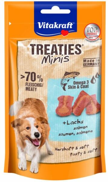 Treaties Minis lazac és omega-3 48 g