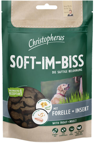 Soft-Im-Biss Grain Free pisztráng és rovar 125 g