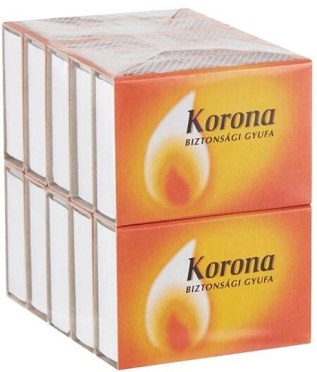 Korona Biztonsági Gyufa Hagyományos 40db