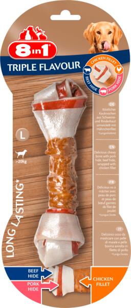 Triple Flavour rágócsont L 1 db 85 g
