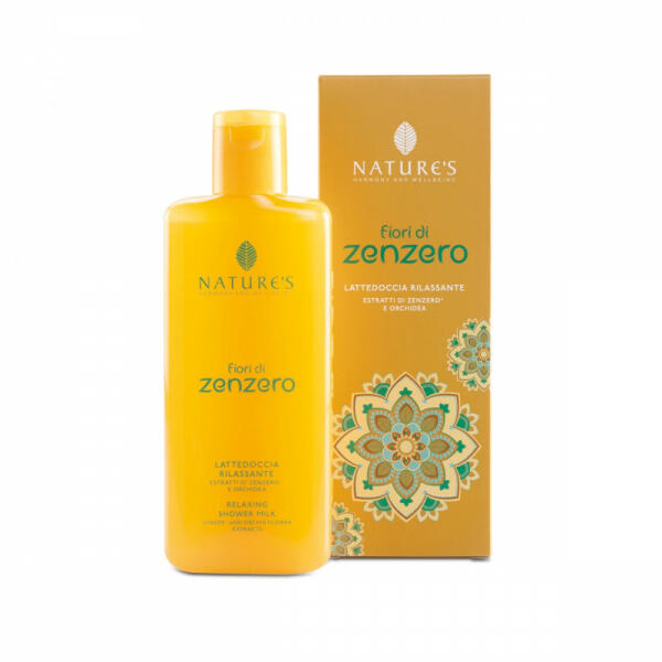 Relaxáló tusfürdő bio gyömbérrel és orchideával 200 ml