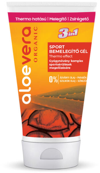 Eredeti Aloe Vera sport bemelegítő gél 3in1 150 ml