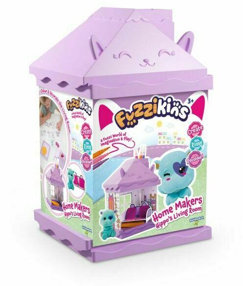Fuzzikins víziló nappalija játékszett (FUZ351)