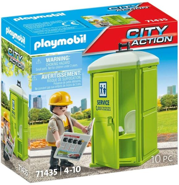 Vásárlás: Playmobil Mobil WC (71435) Playmobil árak összehasonlítása, Mobil  WC 71435 boltok