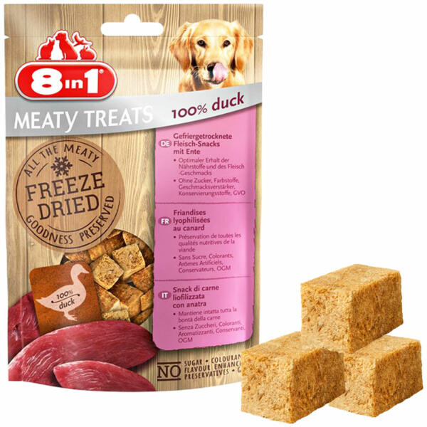 Meaty Treats 100% kacsából 50 g