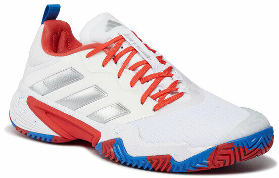 Cipő adidas Barricade Tennis Shoes ID1550 Ftwwht/Silvmt/Broyal 42_23 Férfi