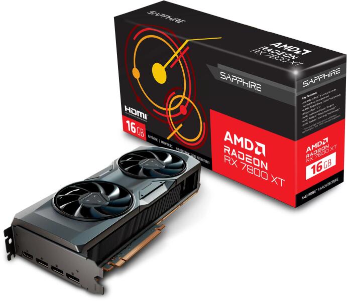 AMD Radeon RX 7800 XT 16G GDDR6 (21330-01-20G)