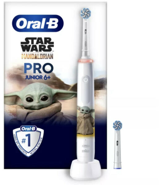 Oral-B Pro Junior 6+ Star Wars elektromos fogkefe vásárlás, olcsó Oral-B  Pro Junior 6+ Star Wars elektromos fogkefe árak, akciók