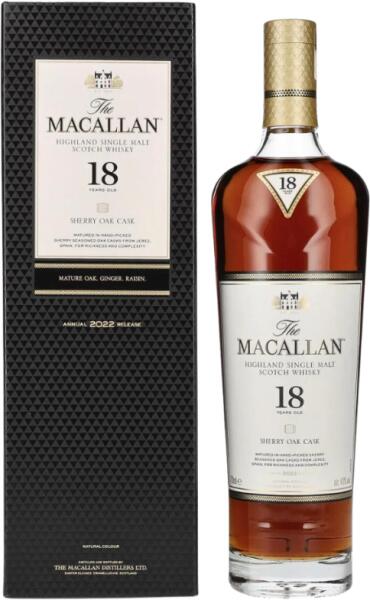 THE MACALLAN 18 Ani Sherry Oak 2023 Release Whisky 0.7L, 43
