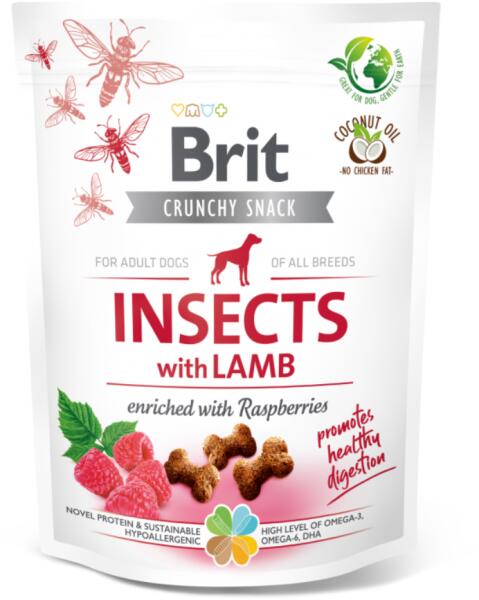 Crunchy Crakcer Insect&Lamb rovarok bárány 200 g