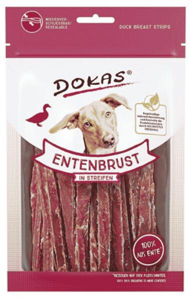 Szárított kacsamell csíkok 70 g