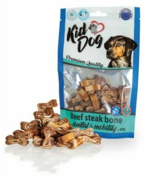 KidDog Beef steak bone dental & mobility - jutalomfalat