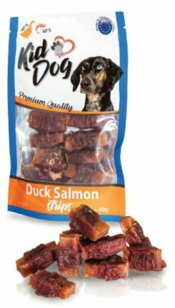 Duck Salmon Strips lazac és kacsa 80 g