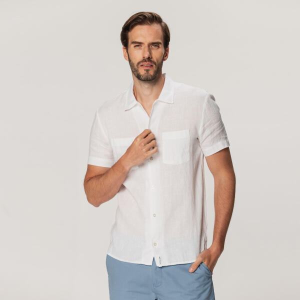 Vásárlás: Willsoor Férfi klasszikus fehér vászon ing 15360 Férfi ing árak  összehasonlítása, Férfiklasszikusfehérvászoning15360 boltok