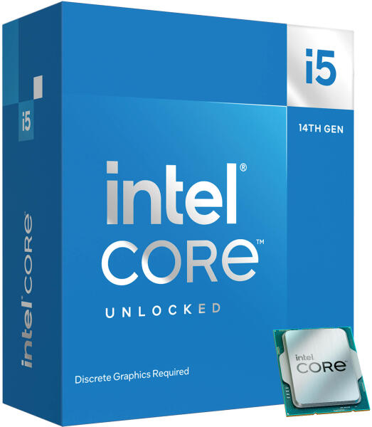 Core i5-14600KF 14-Core 3.5GHz LGA1700 Box (BX8071514600KF)
