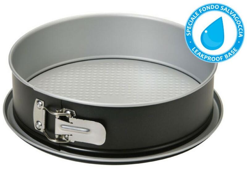 Tortaforma SILVER ELEGANCE 26 cm, fekete, acél, Guardini (GD70126SEGNAM)