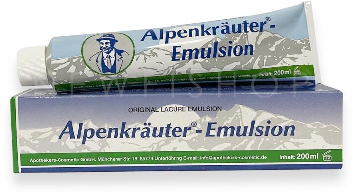 Vásárlás: Lacúre Original Alpenkräuter gyógynövény emulzió 200 ml  Gyógyhatású krém árak összehasonlítása,  OriginalAlpenkräutergyógynövényemulzió200ml boltok