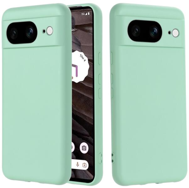 RUBBER Husă de protecție pentru Google Pixel 8 verde (Husa telefon ...